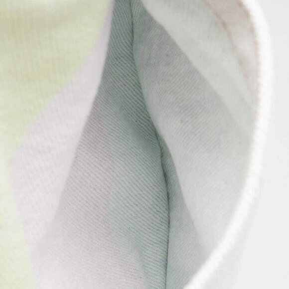 Chanel Light Pink/Yellow/Blue Printed Denim Large Shopping Tote Bag - Picture 11 of 12